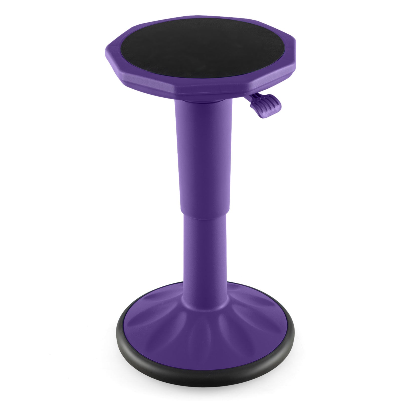 Adjustable Height Wobble Chair, Active Learning Stool For Office, Purple Kneeling Chairs at Gallery Canada