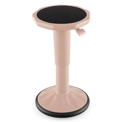 Adjustable Height Wobble Chair, Active Learning Stool, Pink Kneeling Chairs Pink at Gallery Canada