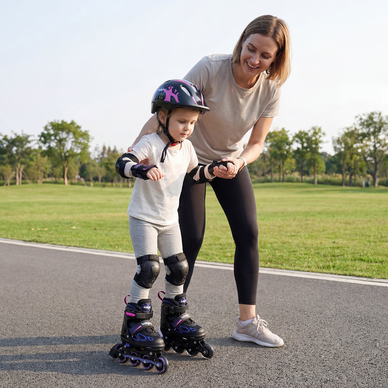 Adjustable Kids' Incline Skates for Boys Girls Ages 5-14, Purple Toy Sports at Gallery Canada