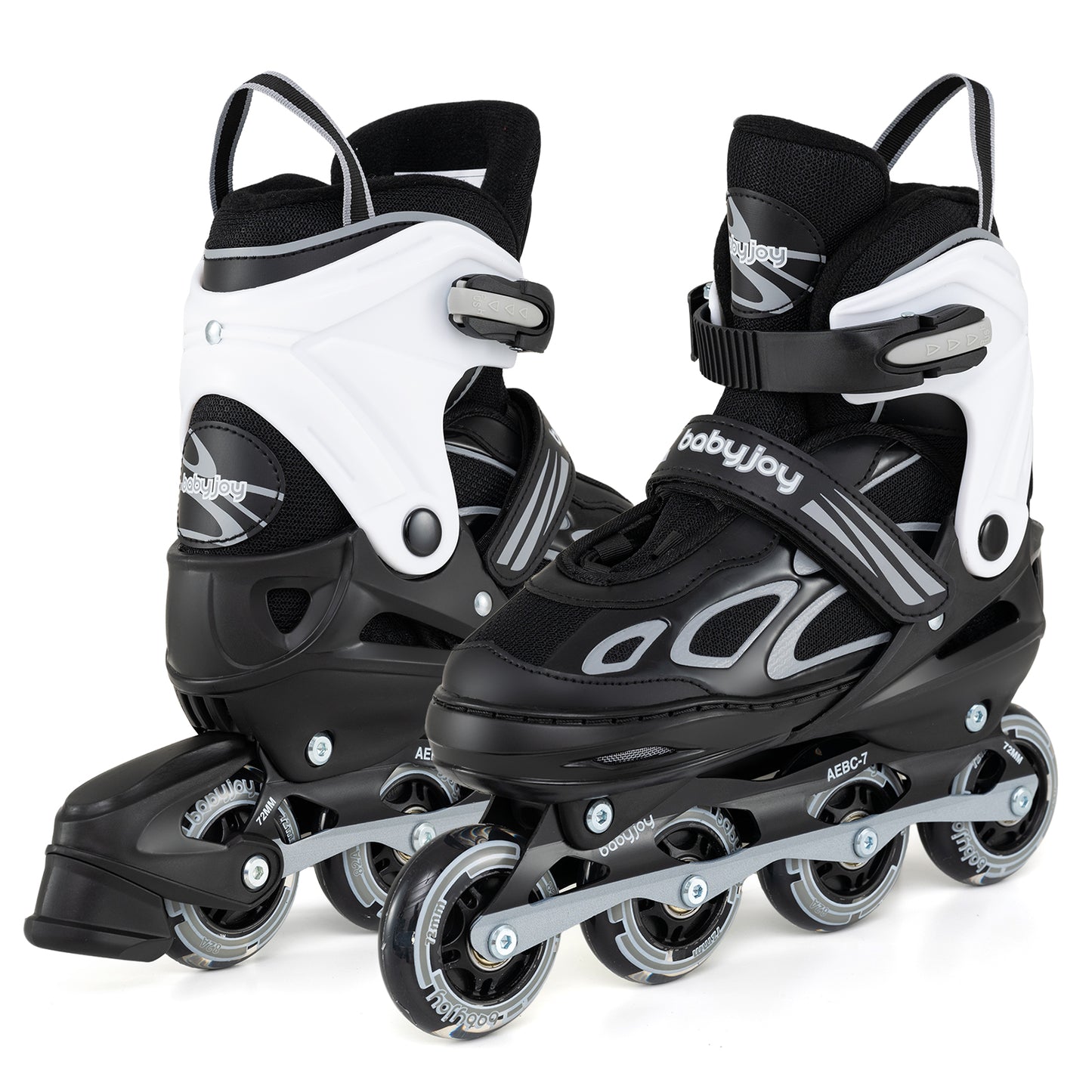 Adjustable Kids' Incline Skates 4 Sizes Adjustable Blade Roller, Black Toy Sports at Gallery Canada