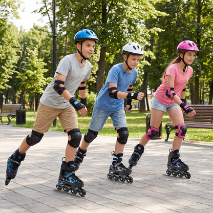 Adjustable Kids' Incline Skates 4 Sizes Adjustable Blade Roller, Black Toy Sports at Gallery Canada
