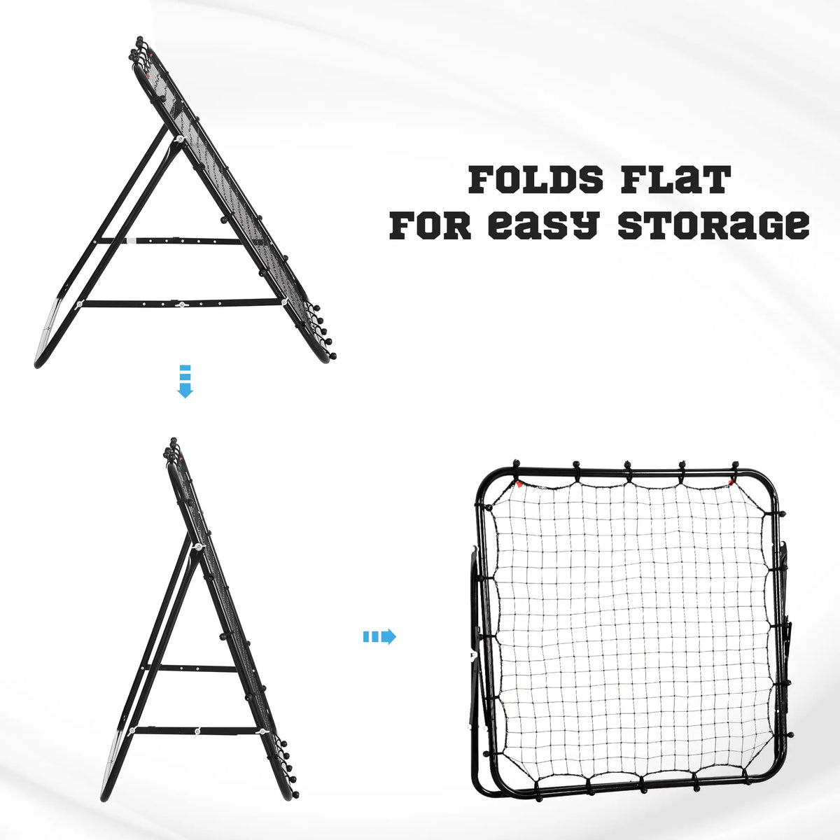 Volleyball Rebounder Net, Football Training Aid, Kickback Target, Black Football at Gallery Canada