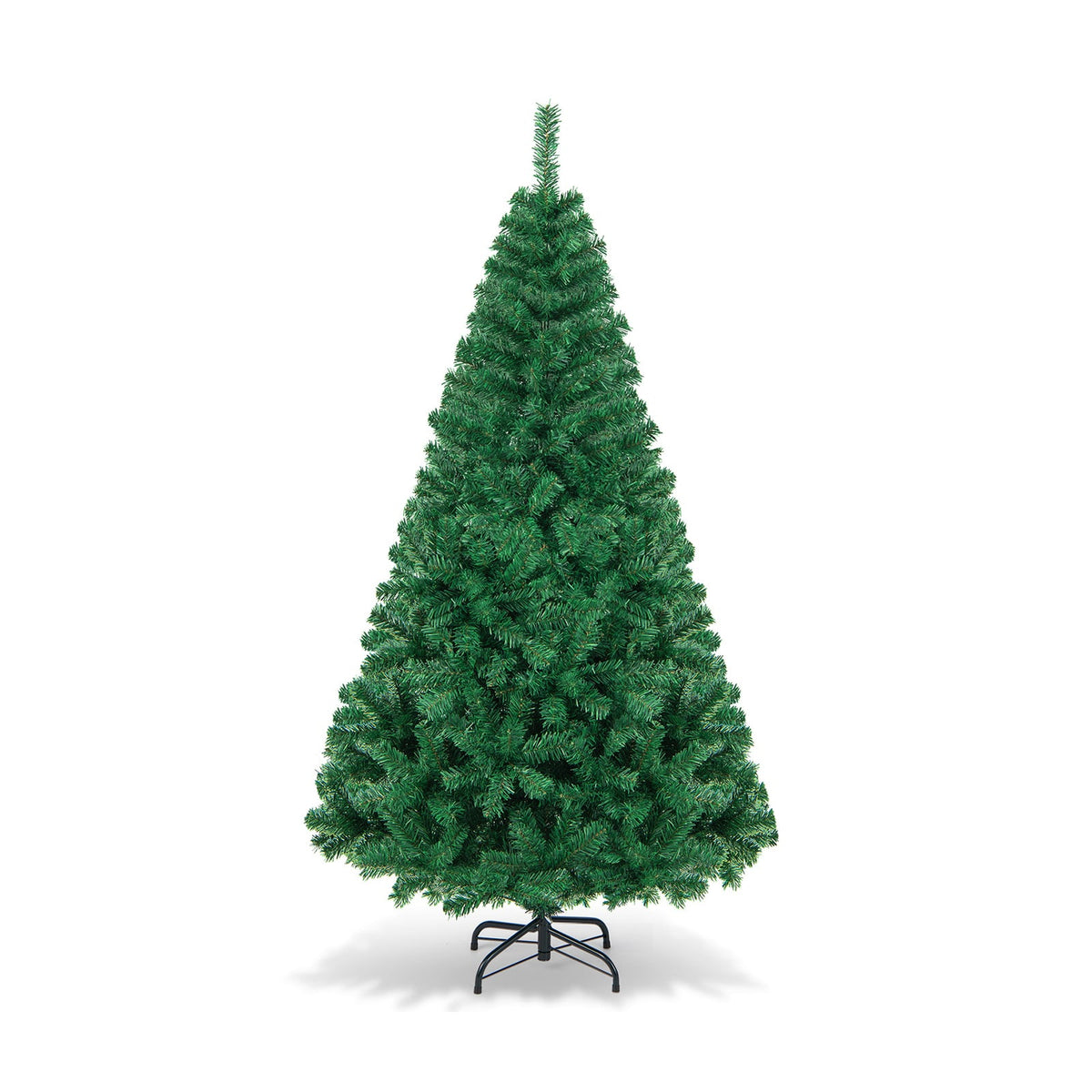 Artificial PVC Hinged Christmas Tree, 6 ft, Green Christmas Tree Green at Gallery Canada