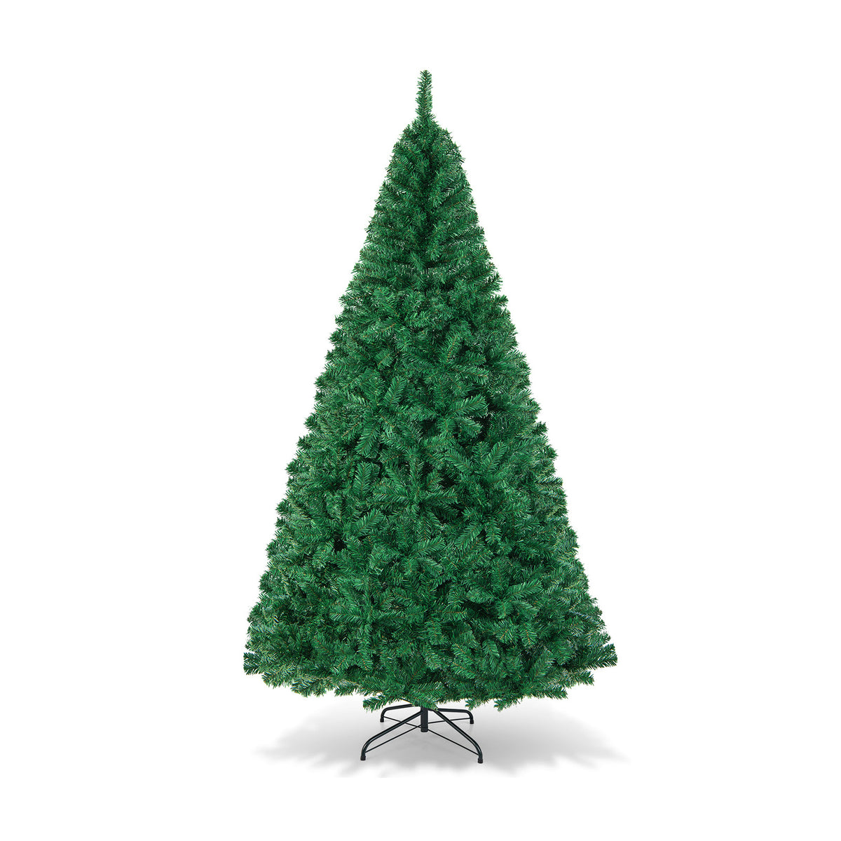 Artificial PVC Hinged Christmas Tree, 8 ft, Green Christmas Tree Green at Gallery Canada