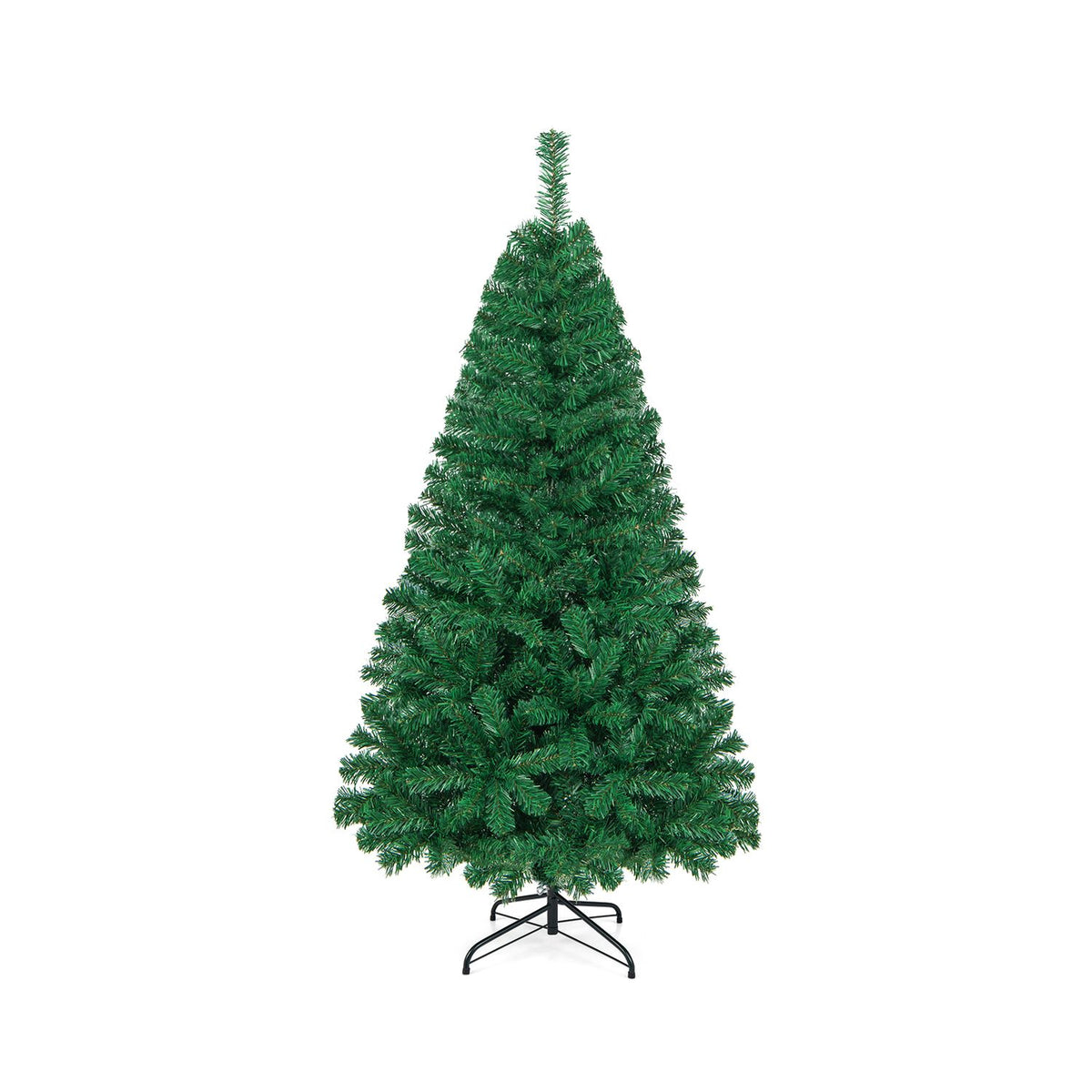 Artificial PVC Christmas Tree, Solid Metal Stand, 5 ft, Green Christmas Tree at Gallery Canada