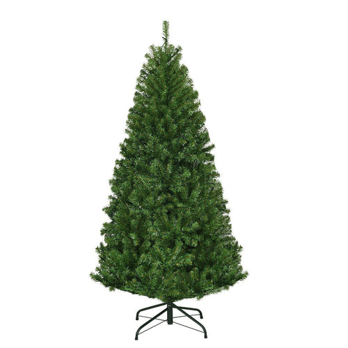 Artificial Hinged Christmas Tree, 4 ft, Green