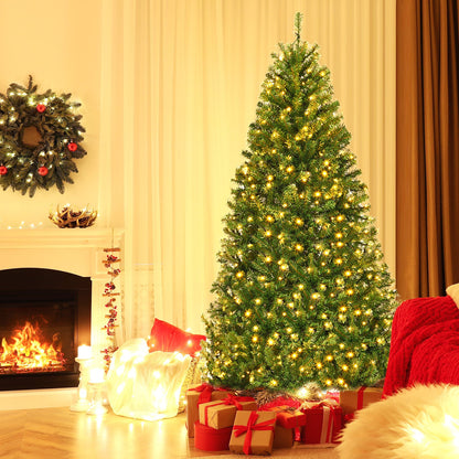 Artificial Hinged Christmas Tree, 6 ft, Green Christmas Tree at Gallery Canada