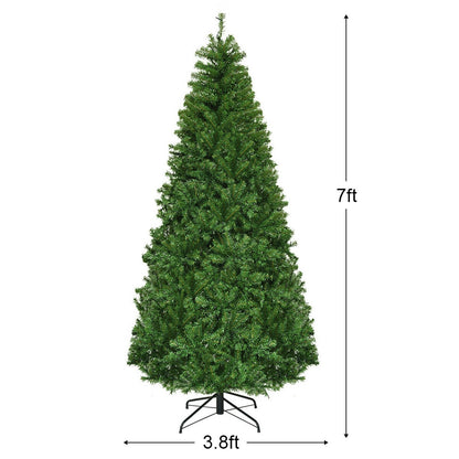 Artificial Hinged Christmas Tree, 7 ft, Green Christmas Tree at Gallery Canada