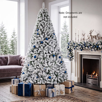Artificial Snow-Flocked Christmas Tree Christmas Tree at Gallery Canada