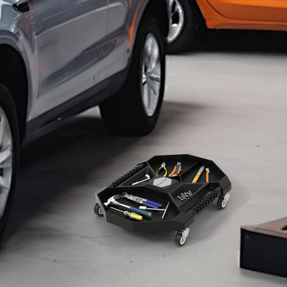 Automotive Rolling Tool Creeper with 4 Swivel Casters and 30 lbs Weight Capacity-BK, Black Garages at Gallery Canada