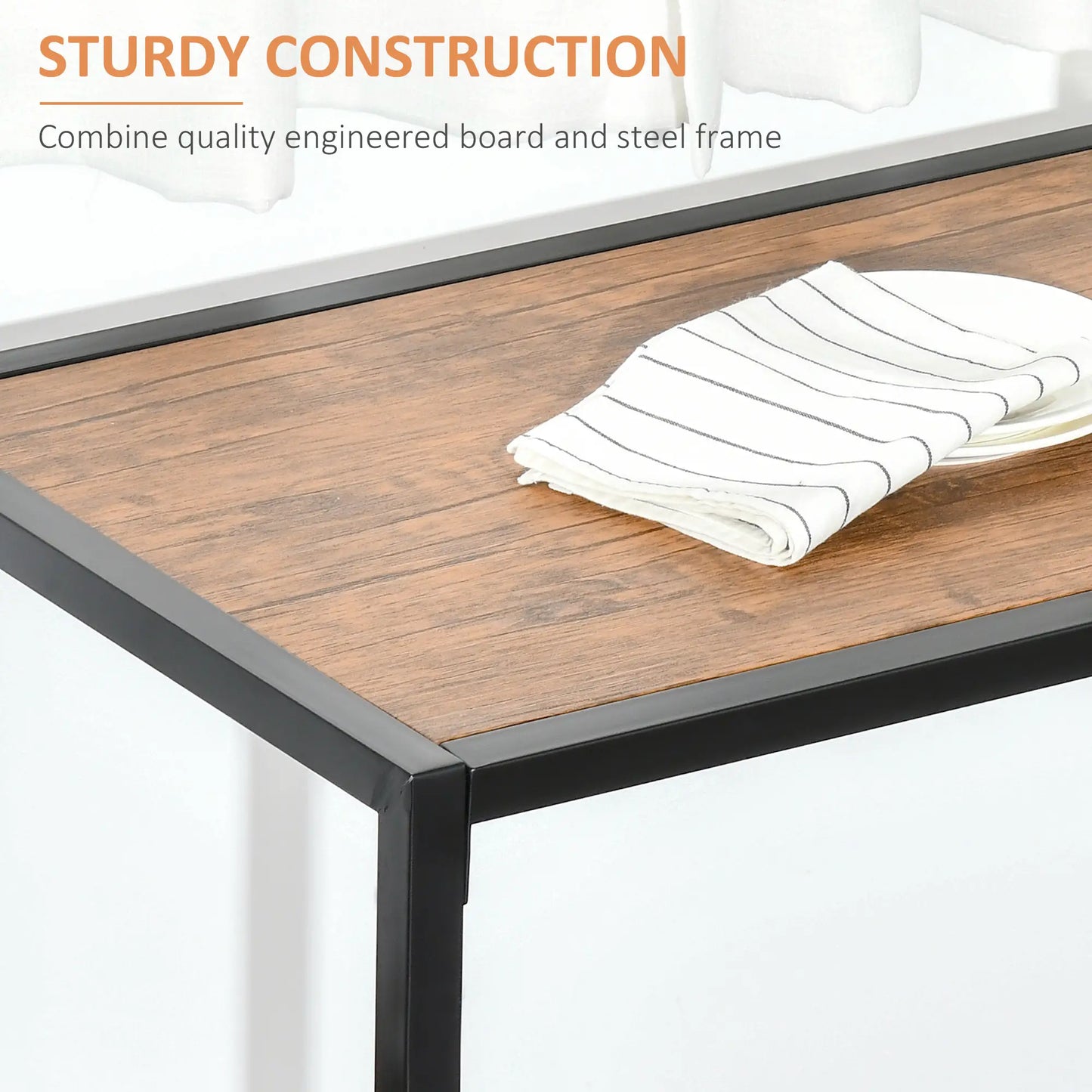 Industrial Dining Table Set for 2, Kitchen Table and Chairs Bar Sets at Gallery Canada