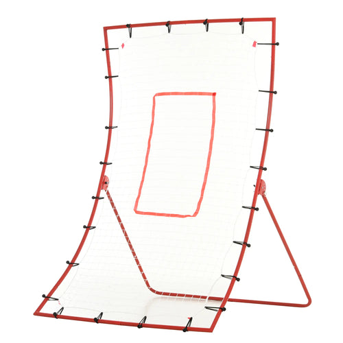 Adjustable 5 Angle Rebounder Net, Baseball Soccer Football Training