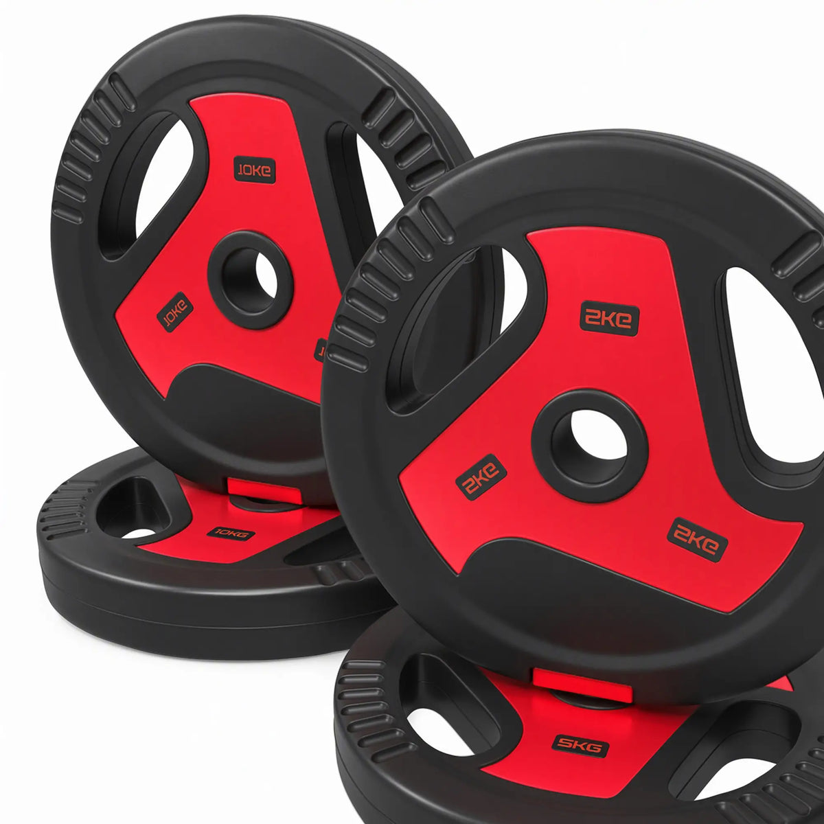 4-Piece 66 lbs Weight Plates Set, Sand-Filled with Handles, 1" Hole, Black, Black Dumbbells & Barbells at Gallery Canada