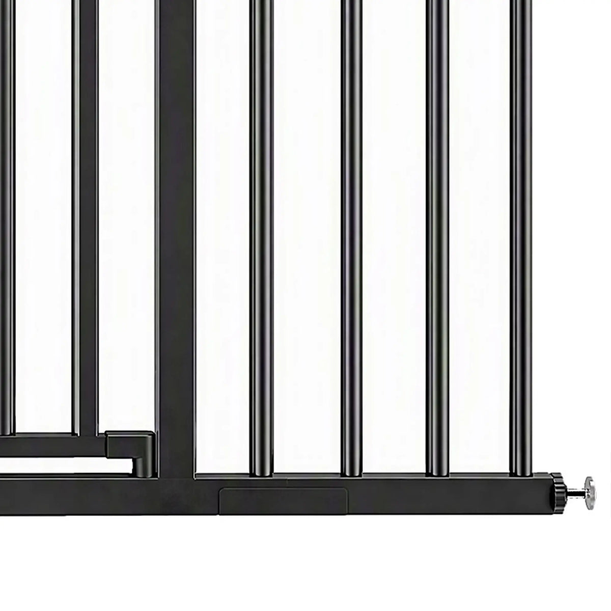 Baby Pet Gate 3 Extensions, Auto-Close, 36"H, Black Pet Gates at Gallery Canada