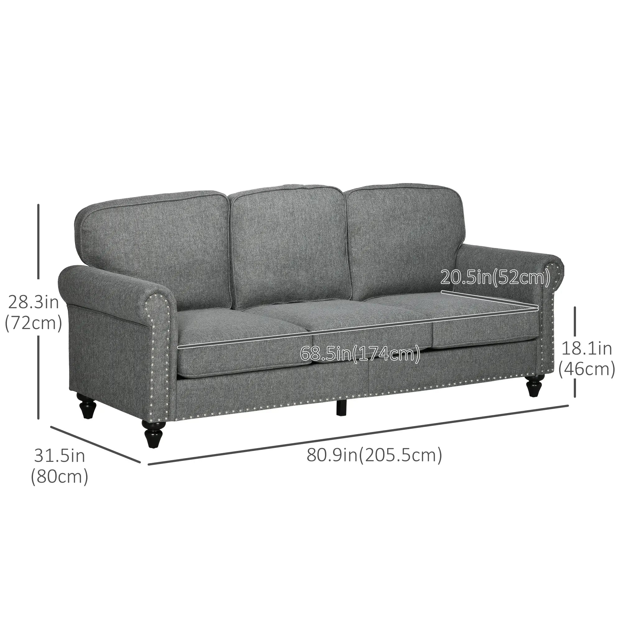 3-Seater Sofa, 81