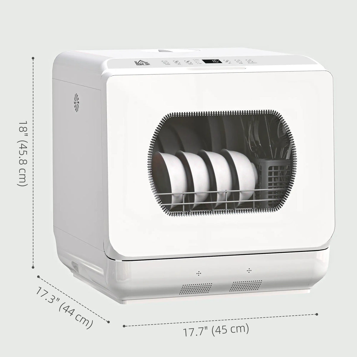Portable Counter Dishwasher, 4 Place Settings, 5 Programs, Air-Dry Small Kitchen Appliances at Gallery Canada