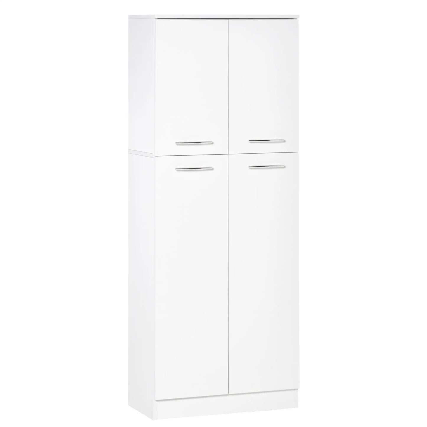 61" Pantry Cabinet, Kitchen Pantry Storage Cabinet with 2 Doors and Adjustable Shelves, Freestanding Storage Cabinet Kitchen Pantry Cabinets at Gallery Canada
