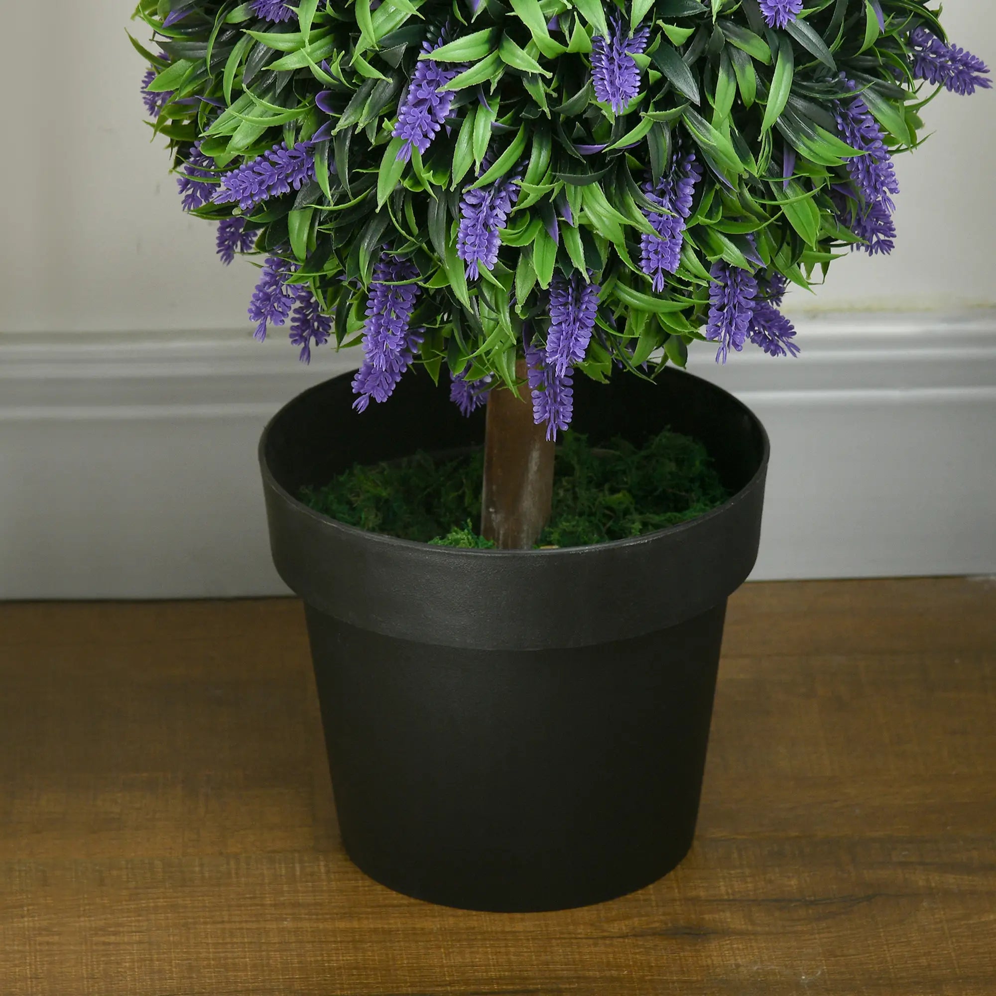 Artificial Lavender Plant Set, 3.5ft, Indoor Outdoor Decor Artificial Trees at Gallery Canada