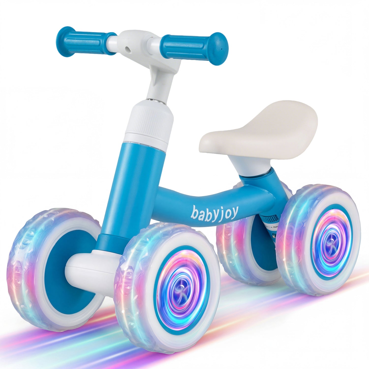 Baby Balance Bike, Adjustable Handlebar And Seat, Blue Balance Bikes at Gallery Canada