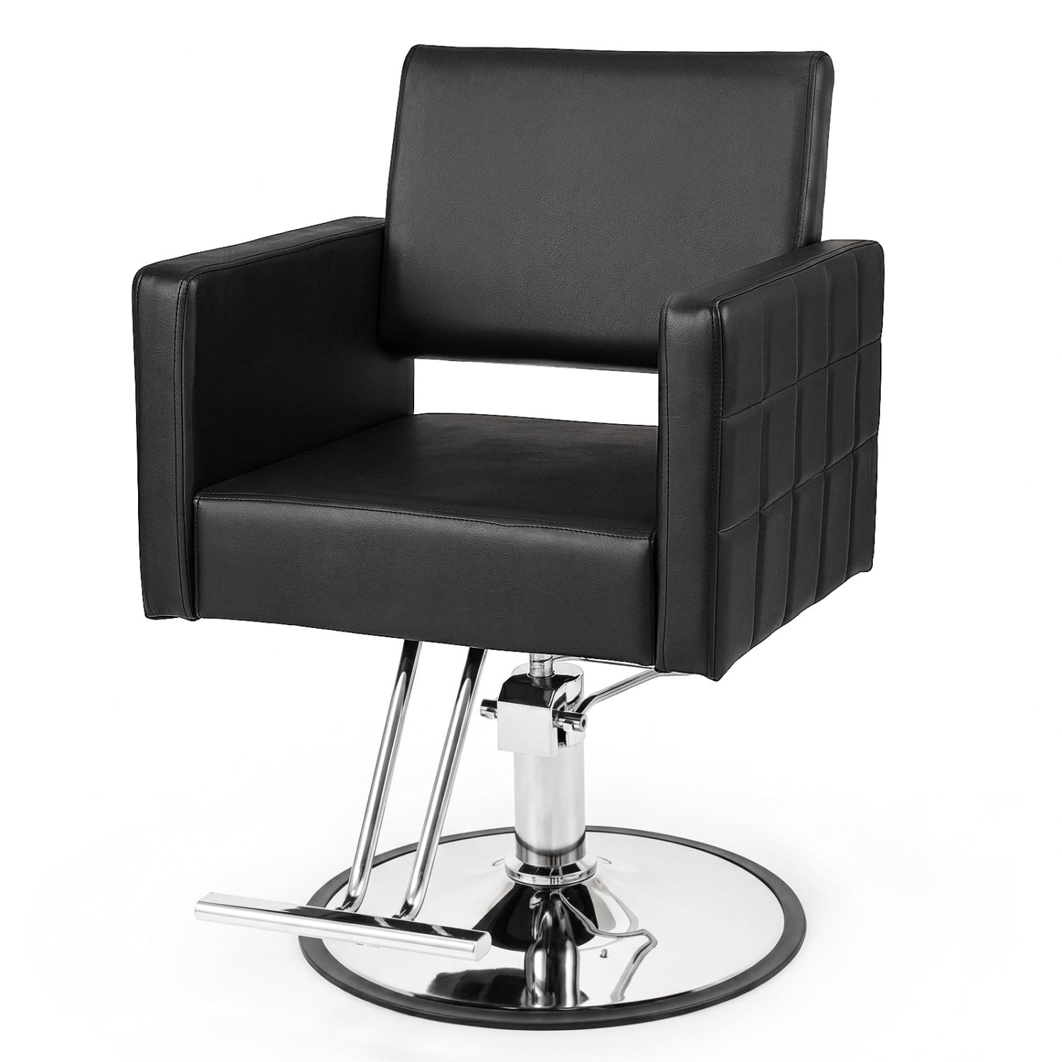 Barber Salon Chair, Hydraulic Pump, Adjustable Height, Black Spa & Salon at Gallery Canada
