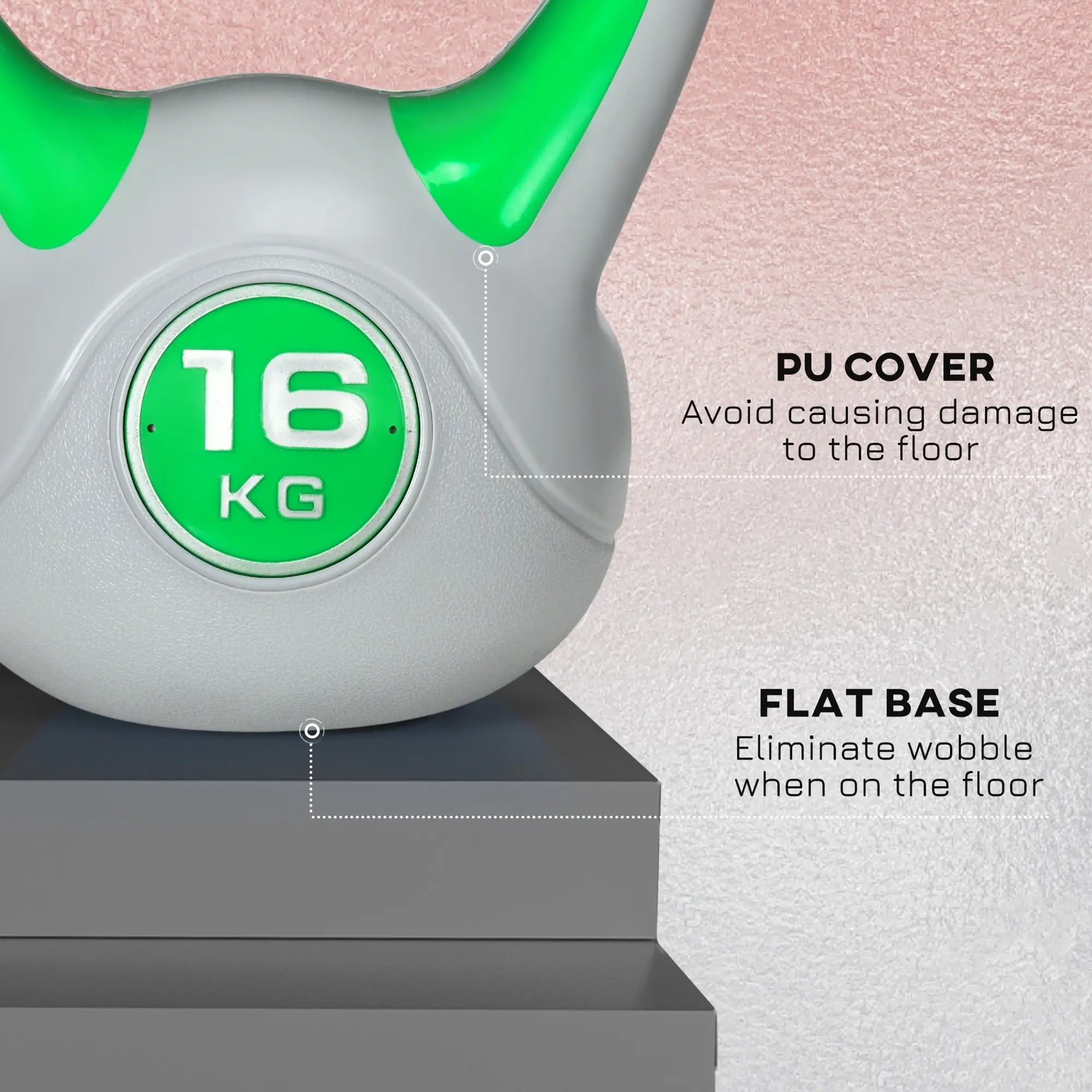 35 Lb Soft Kettlebell, Sand Filled, Green Strength Training Equipment at Gallery Canada