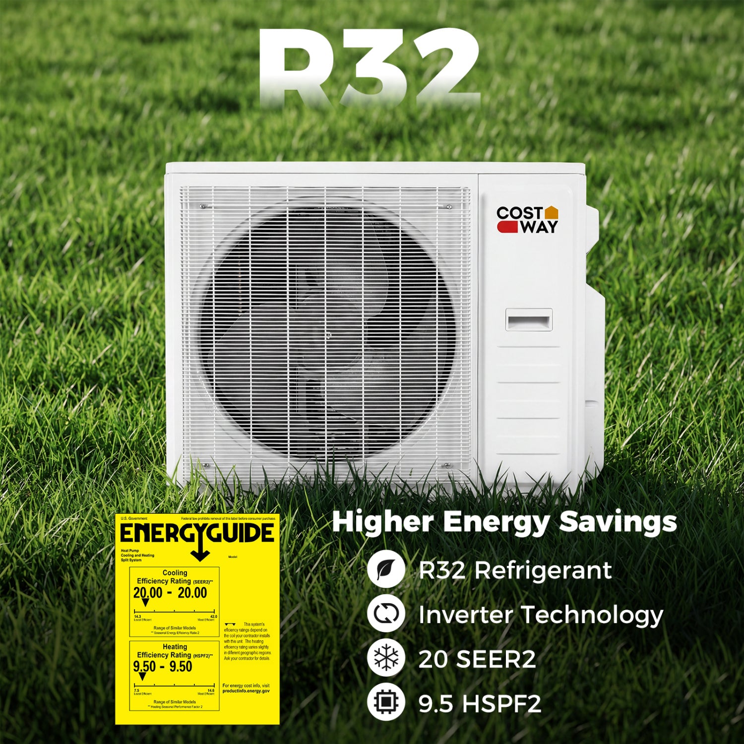 38000 BTU 4 Zone Mini Split AC, Heat Pump, 9K + 9K + 9K + 12K 4 Zone Mini Split at Gallery Canada