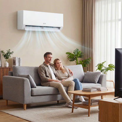 18000 BTU 20 SEER2 Mini Split Air Conditioner Heater, White Mini Split Air Conditioners at Gallery Canada