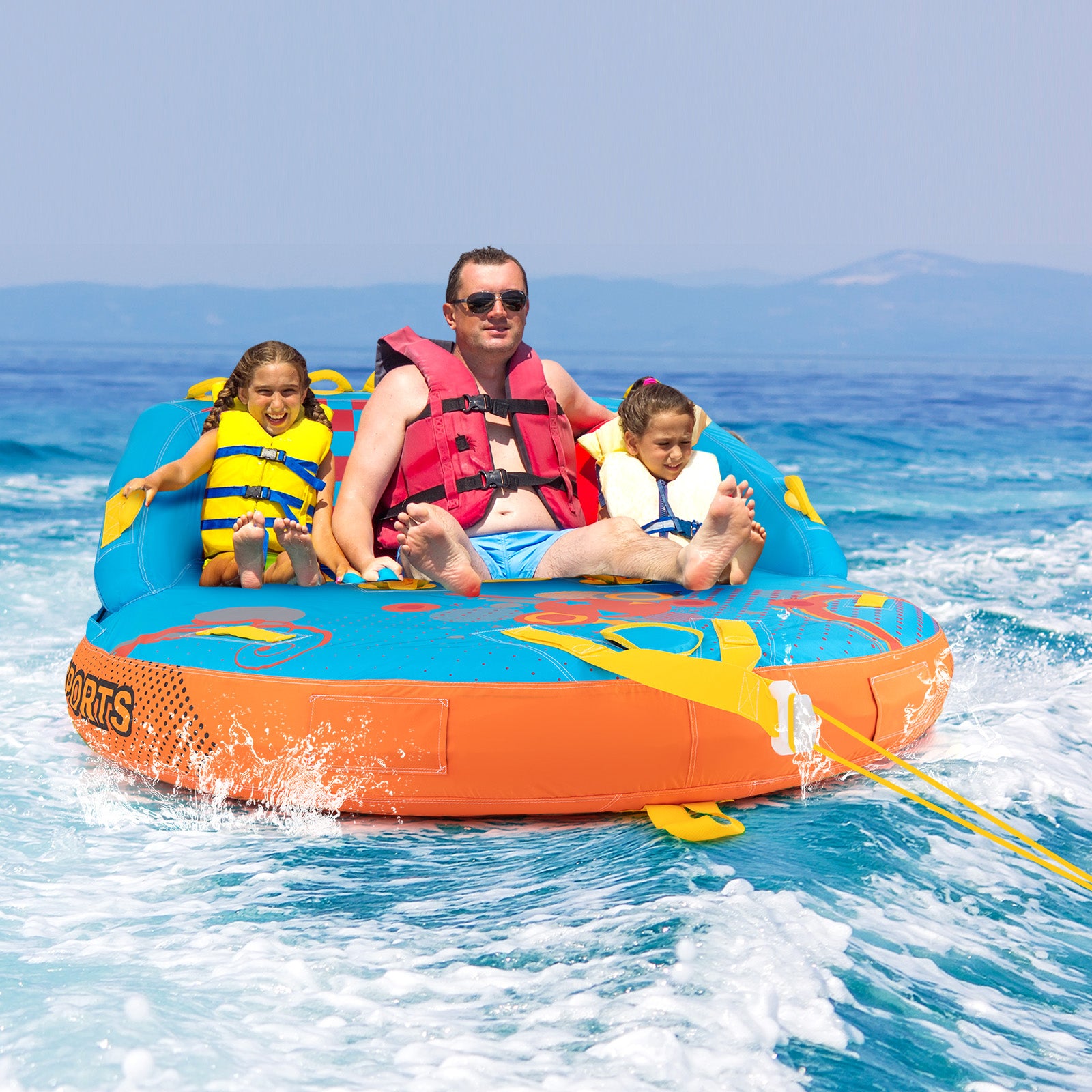 3 Rider Towable Tube, Nylon Cover, Water Sport Sofa Pull Water Sports at Gallery Canada