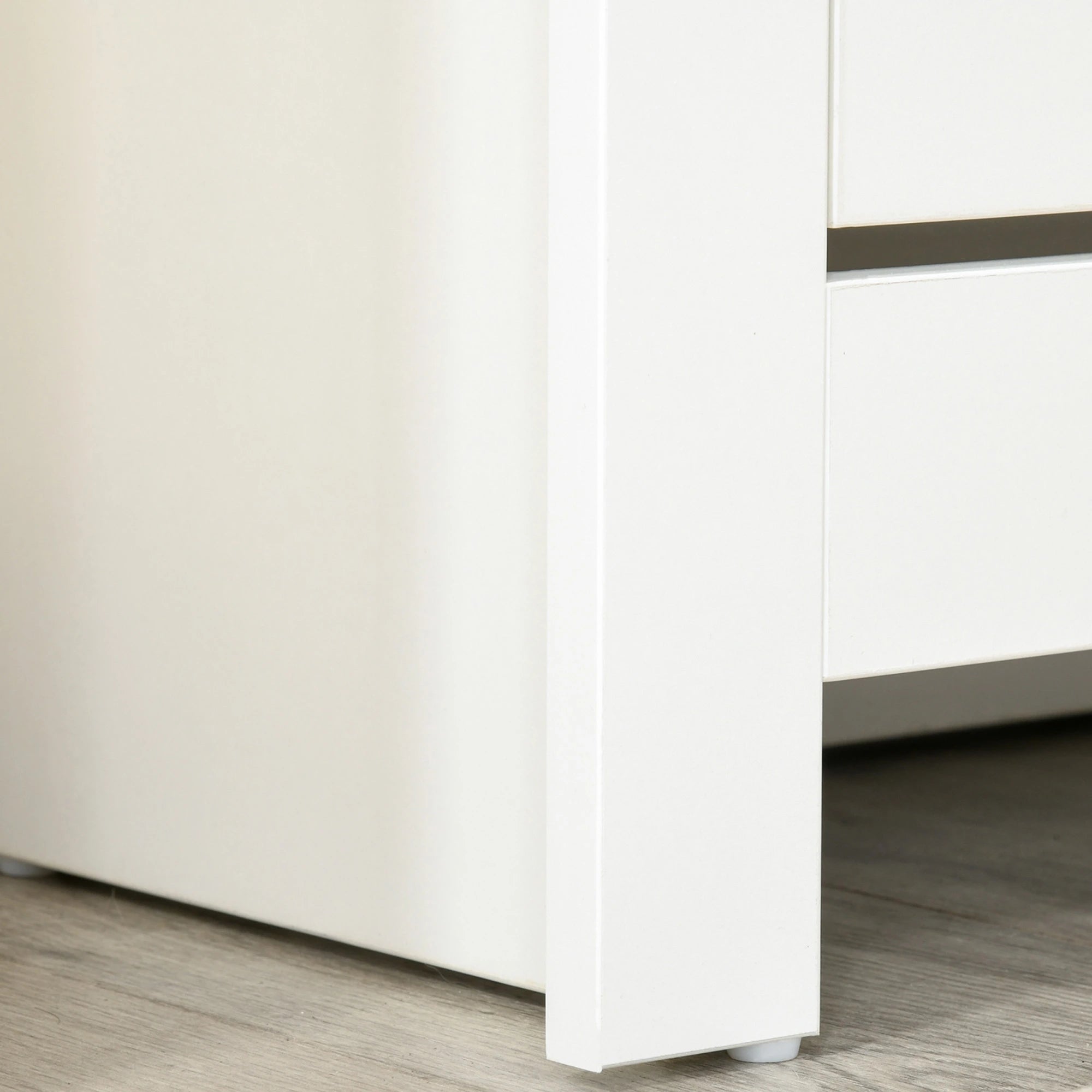 Shoe Storage Cabinet, 2 Flip Drawers, Adjustable Shelves, White Shoe Storage Cabinets & Racks at Gallery Canada