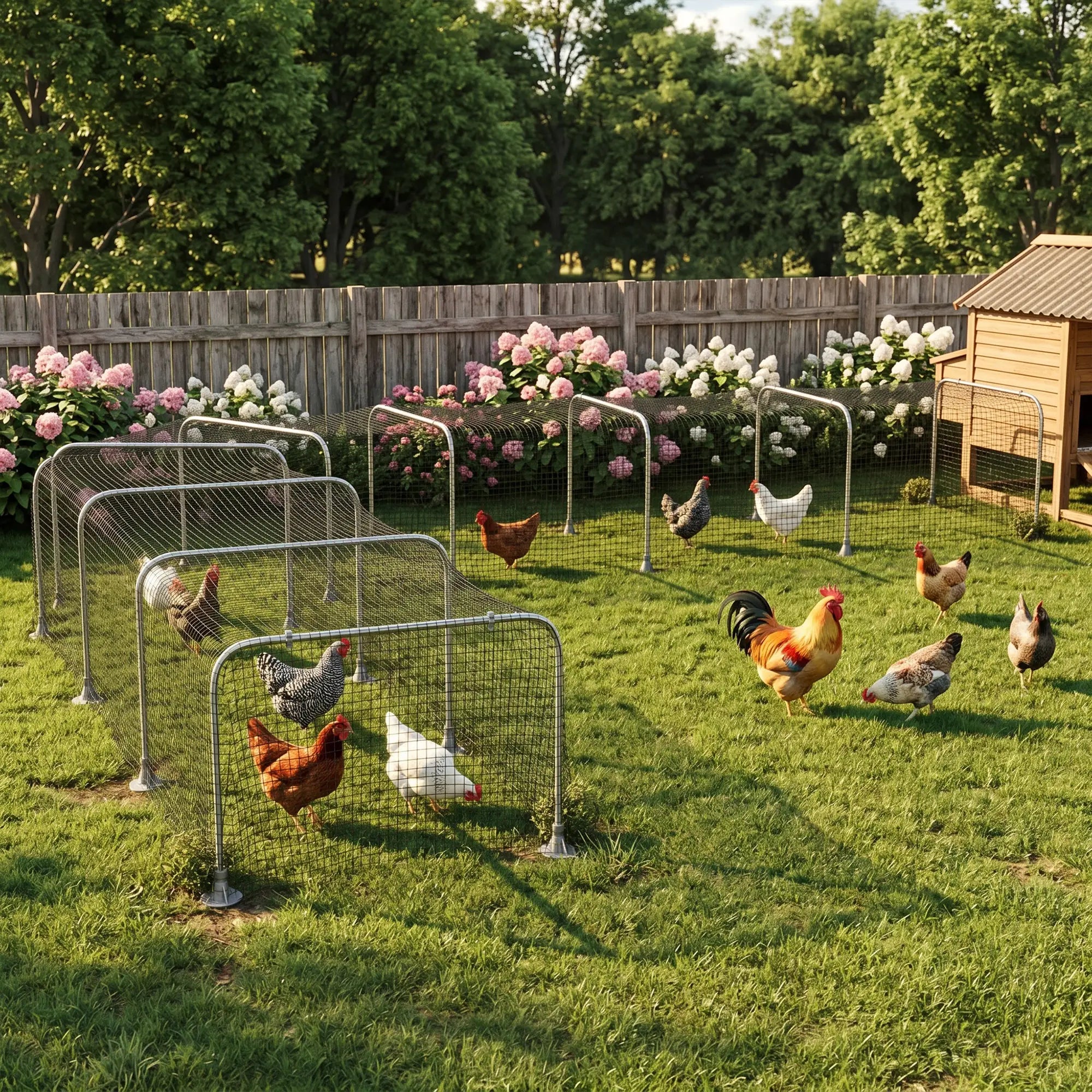 Extra Long Chicken Tunnel for Outside, 354