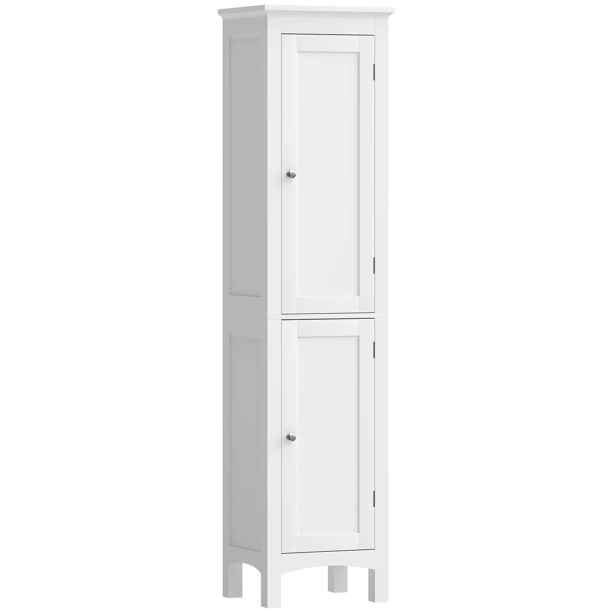 Tall Bathroom Cabinet, Freestanding Storage Organizer, 15