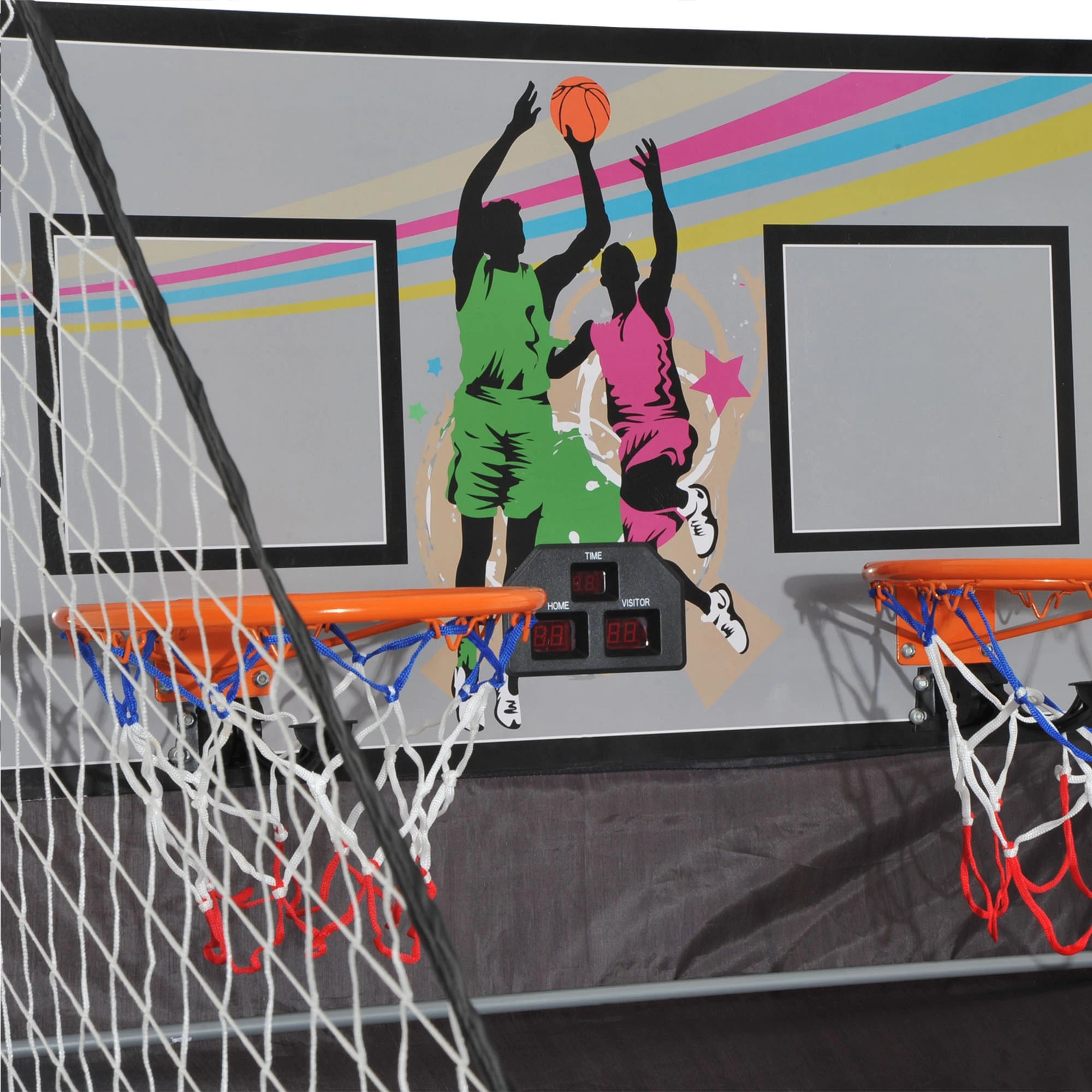 Double Shots Arcade Basketball System, Foldable Two Player Basketball at Gallery Canada