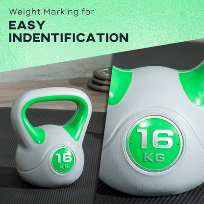 35 Lb Soft Kettlebell, Sand Filled, Green Strength Training Equipment at Gallery Canada