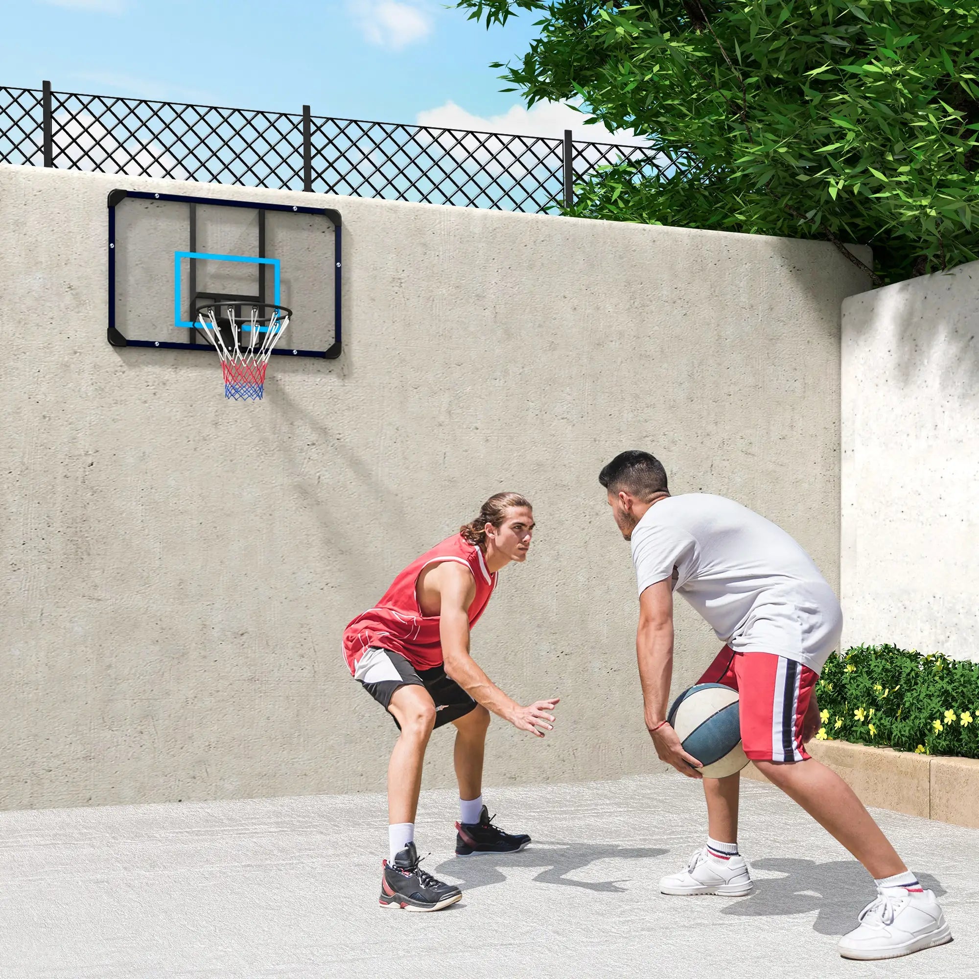 Wall Mounted Basketball Hoop, 45