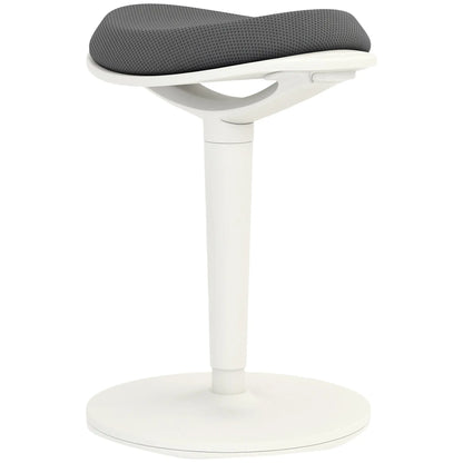 Standing Desk Stool, Ergonomic Wobble Chair, Adjustable, Grey Office Chairs at Gallery Canada