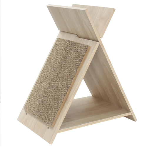 Cat Scratcher for Claw Sharpening and Furniture Protection-NA, Natural