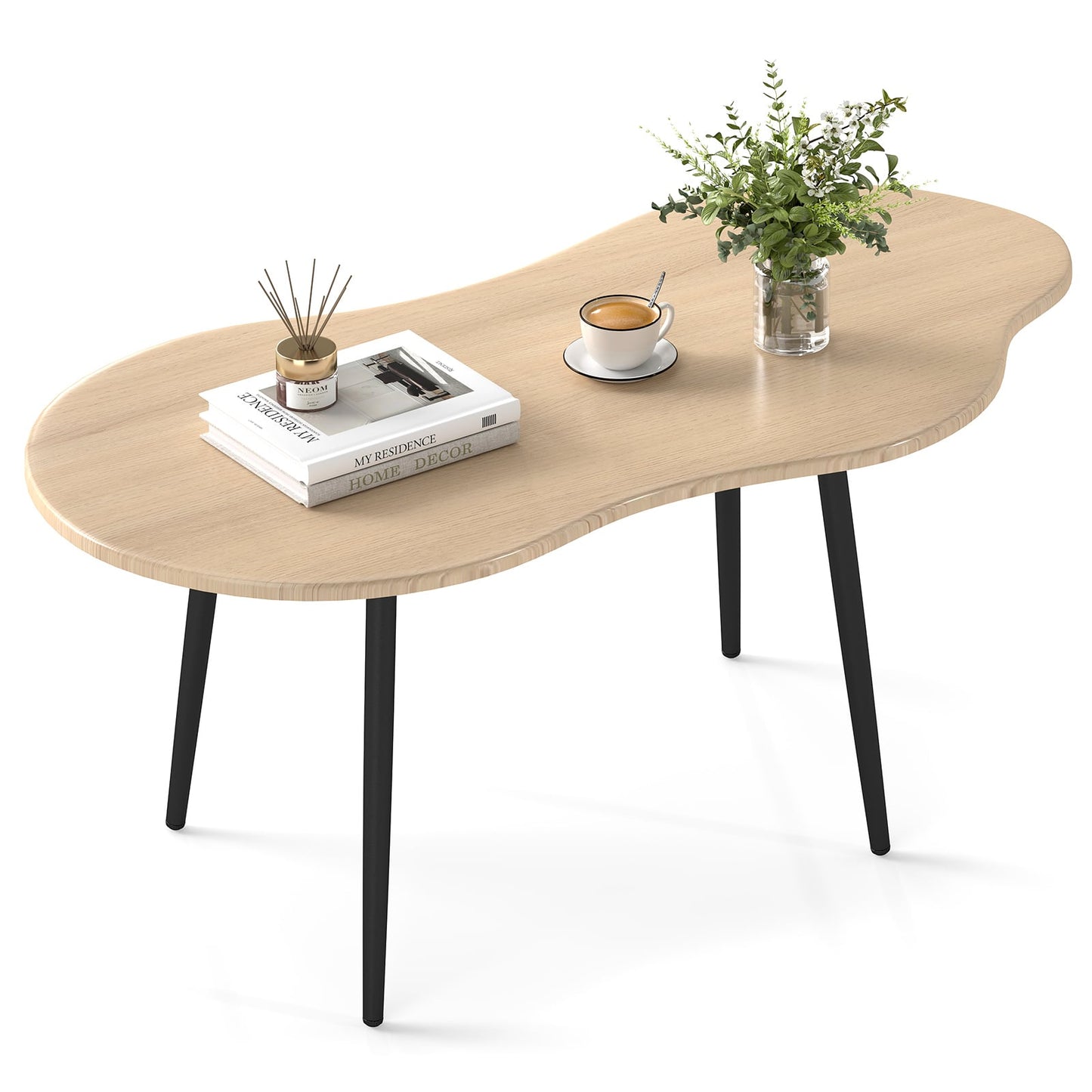 Cloud Coffee Table, Irregular Center, 39.5 In, Natural Coffee Tables Natural at Gallery Canada