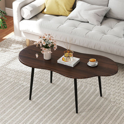 Cloud Shape Coffee Table, 39.5", Walnut Coffee Tables at Gallery Canada