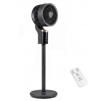 Compact Oscillating Fan, 70° Oscillation, 90° Tilt, Black Fans Black at Gallery Canada