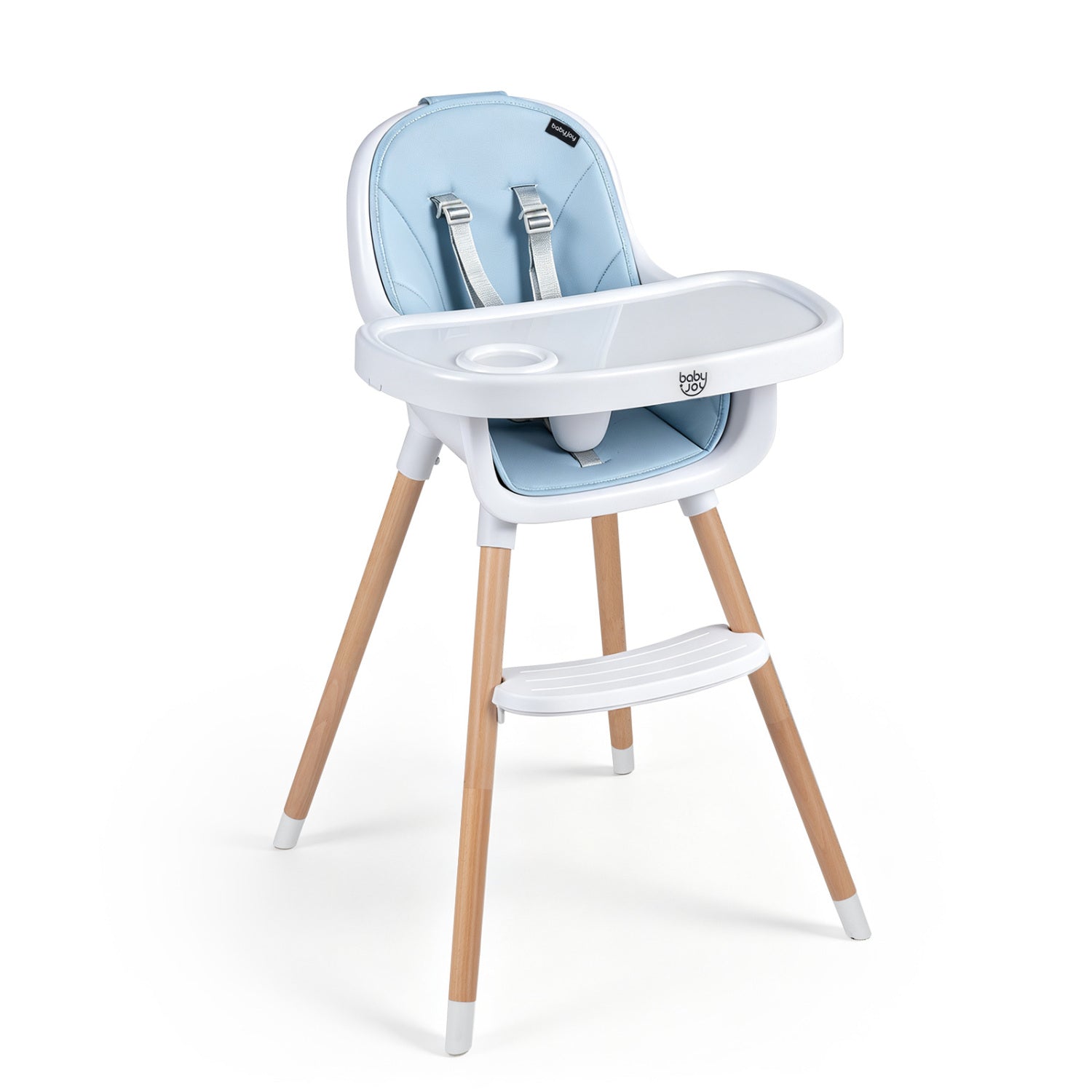 Convertible High Chair, 5-Point Harness, Blue High Chairs at Gallery Canada