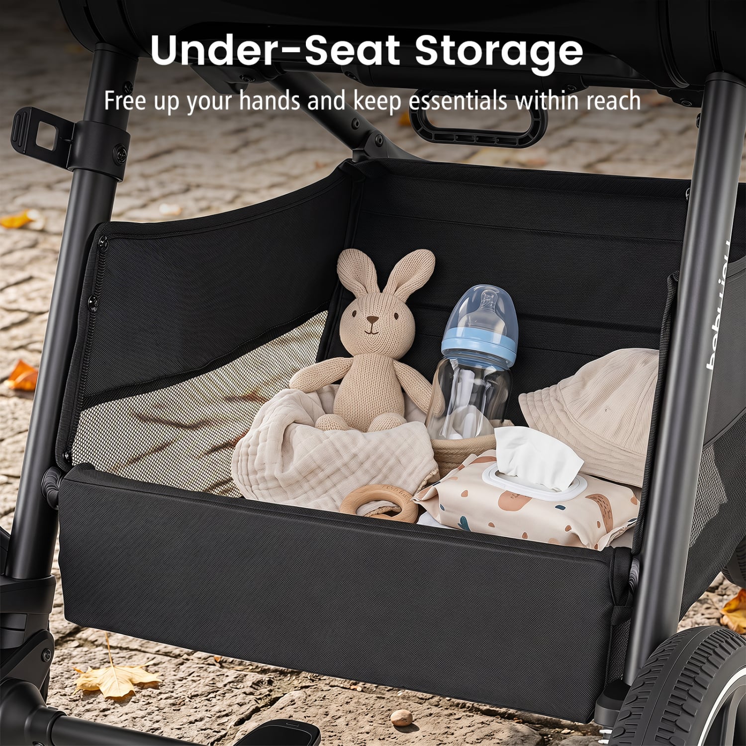 Convertible Travel Baby Stroller, Gray Baby Strollers at Gallery Canada
