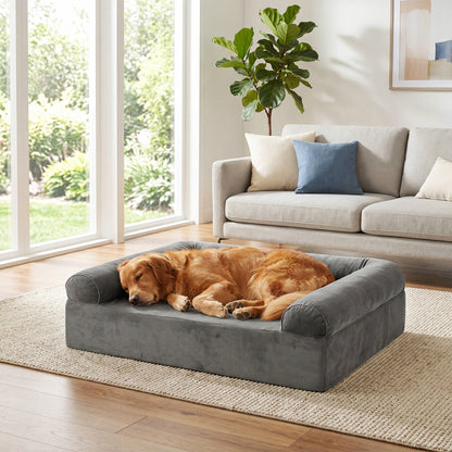 Cooling Gel Memory Foam Dog Bed, Medium, Dark Gray Dog Supplies at Gallery Canada