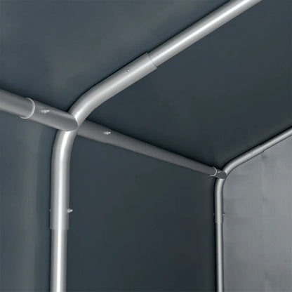 7'x5' Portable Outdoor Storage Shed, Dark Grey Sheds at Gallery Canada