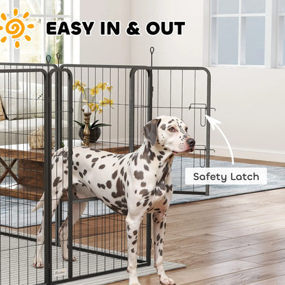 16 Panels Dog Playpen, 39" Height, Portable DIY, For Large Dogs Houses, Kennels & Pens at Gallery Canada
