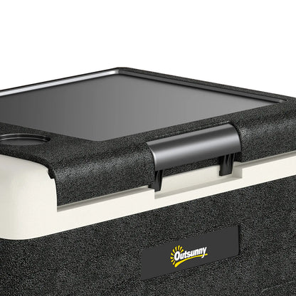 12 Volt Car Refrigerator, 53QT, -68-68 ℉, Portable Electric Cooler Car Coolers at Gallery Canada