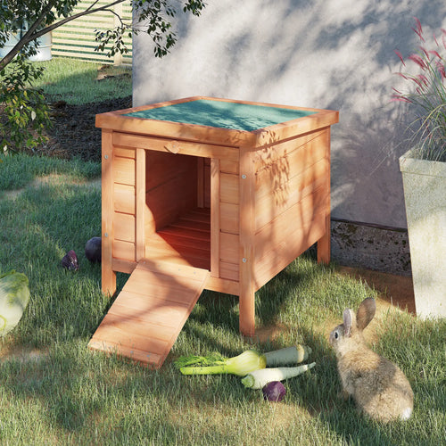 Wooden Rabbit Hutch, Bunny Cage, Outdoor Cat House, 20