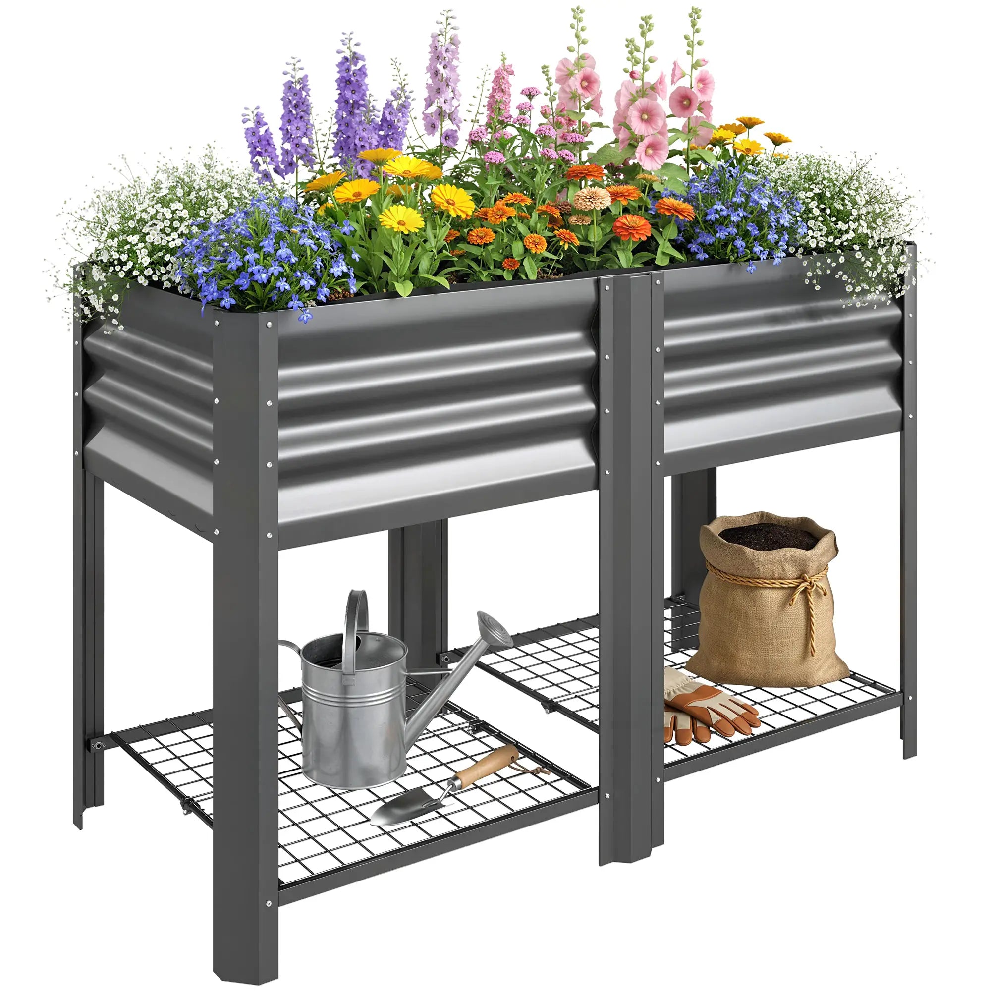 Raised Garden Bed With Legs, 31.5