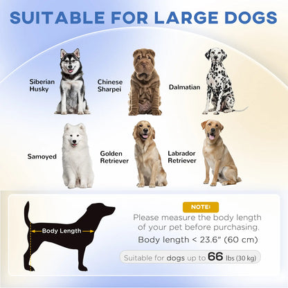 Large Dog Sofa with Washable Cover, Anti-Slip Pads, Dark Grey Dog Sofas at Gallery Canada