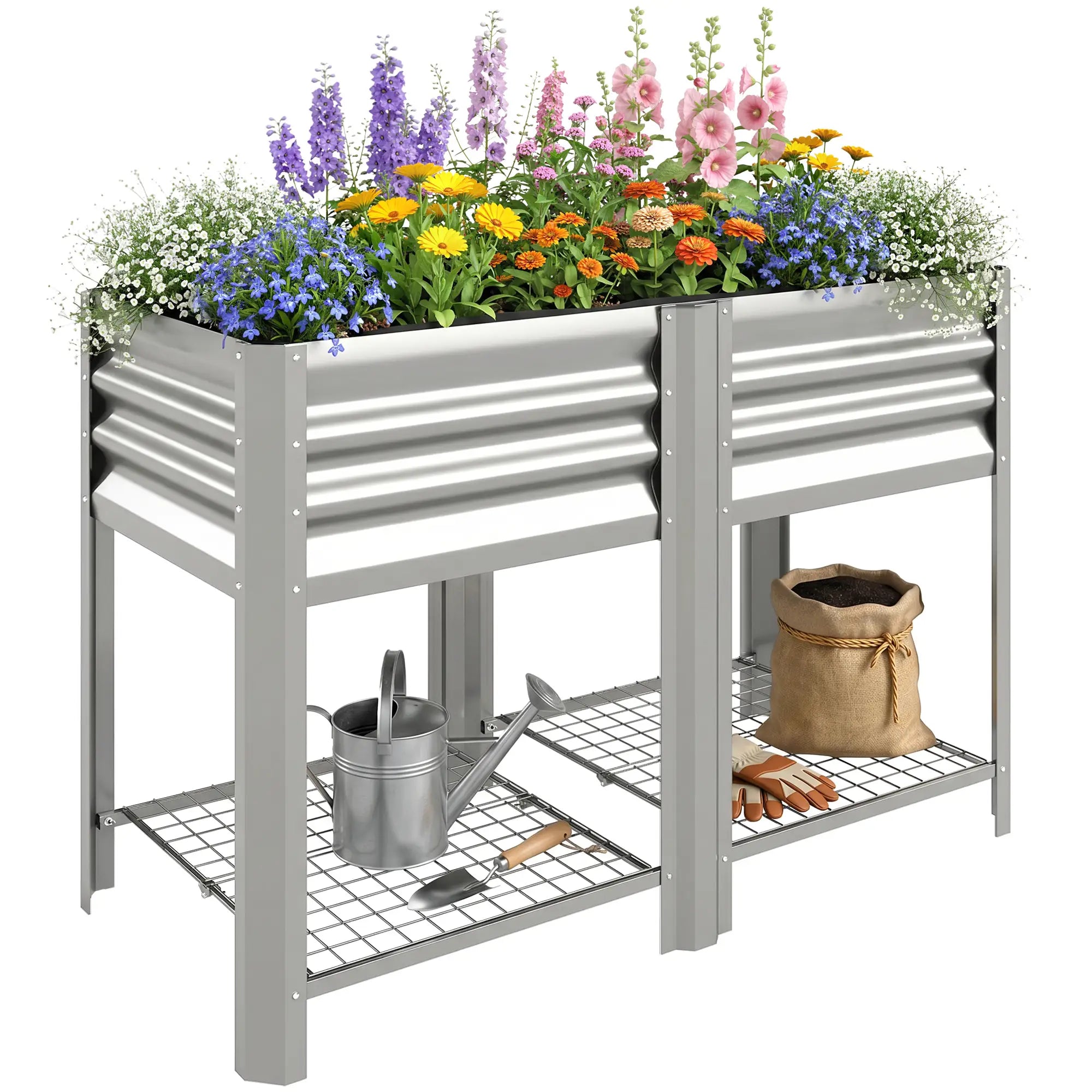 Raised Garden Bed With Legs, 31.5