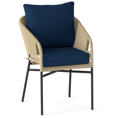 Deep Seat Chair Cushion Pads Set, With Rope Belts, Blue Outdoor Furniture Accessories at Gallery Canada